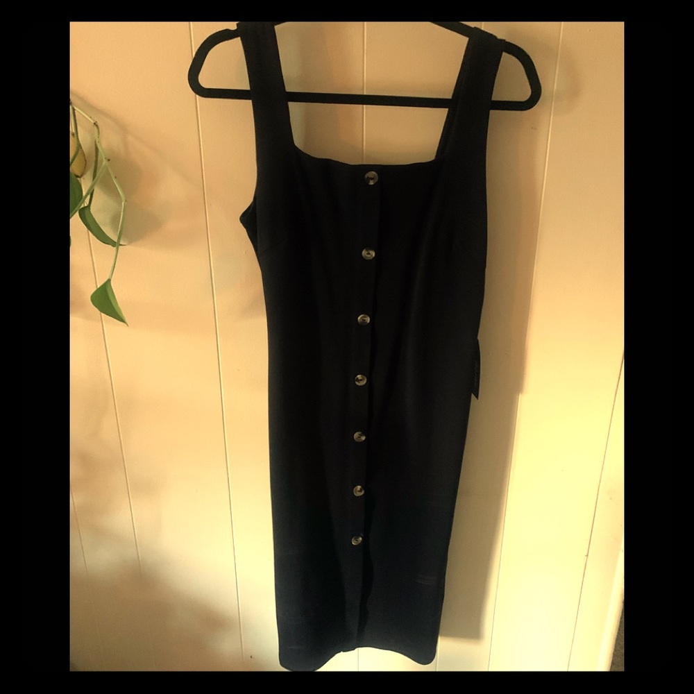 Bodycon Black Midi Dress